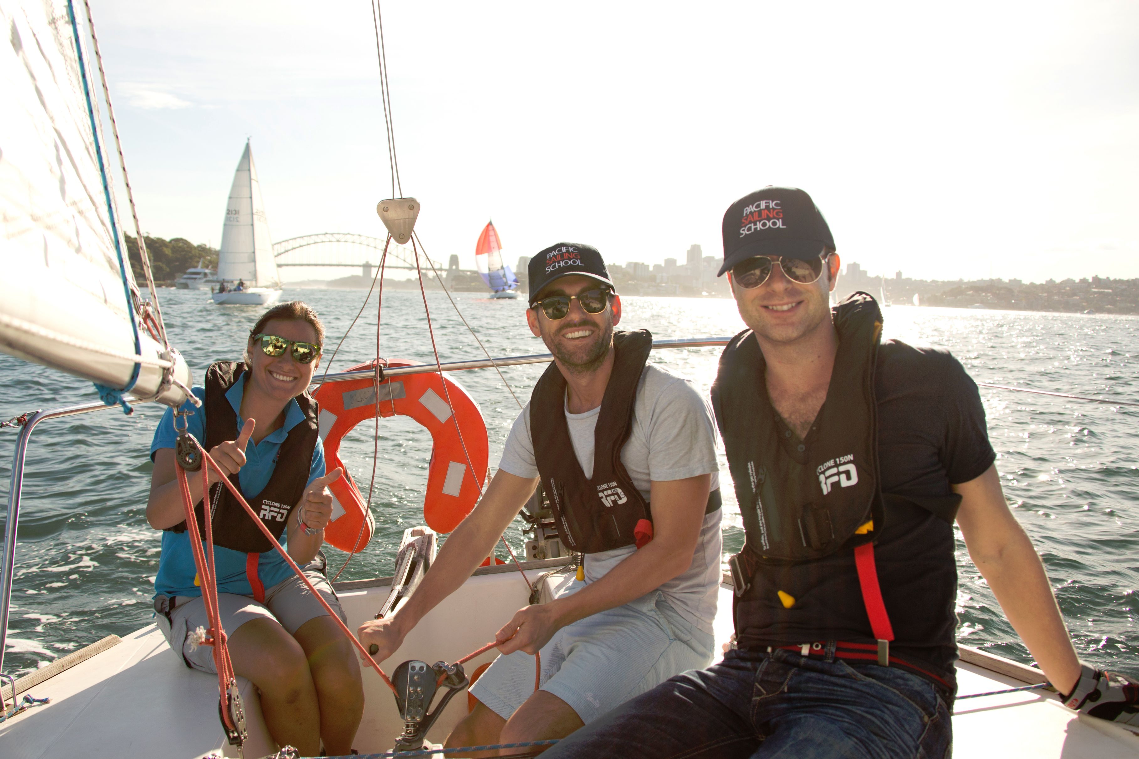 catamaran sailing course sydney