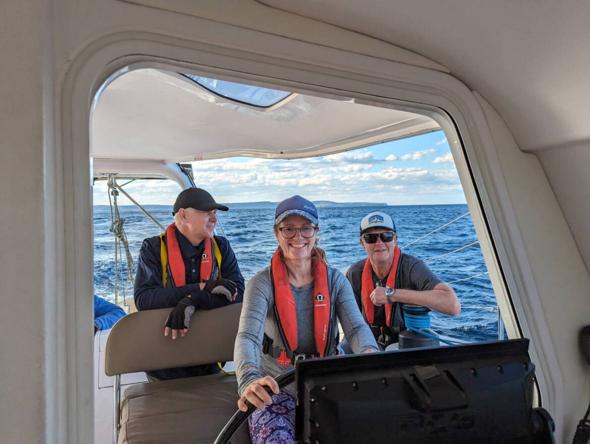 PXL_20230810_052416323 Pacific Sailing School Sydney Harbour