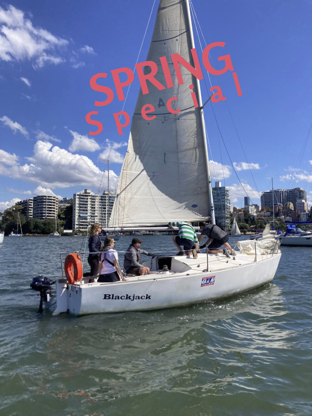 Spring Special Pacific Sailing School Sydney Harbour
